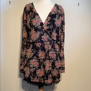 Forever 21 Plus Size Floral Romper